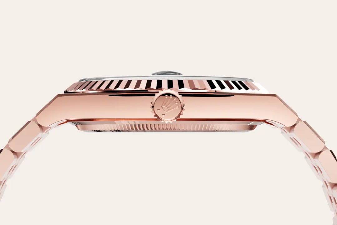 Rolex Land-Dweller in 18 ct Everose gold M127335-0001- Montecristo Jewellers Rolex Land-Dweller in 18 ct Everose gold M127335-0001- Montecristo Jewellers