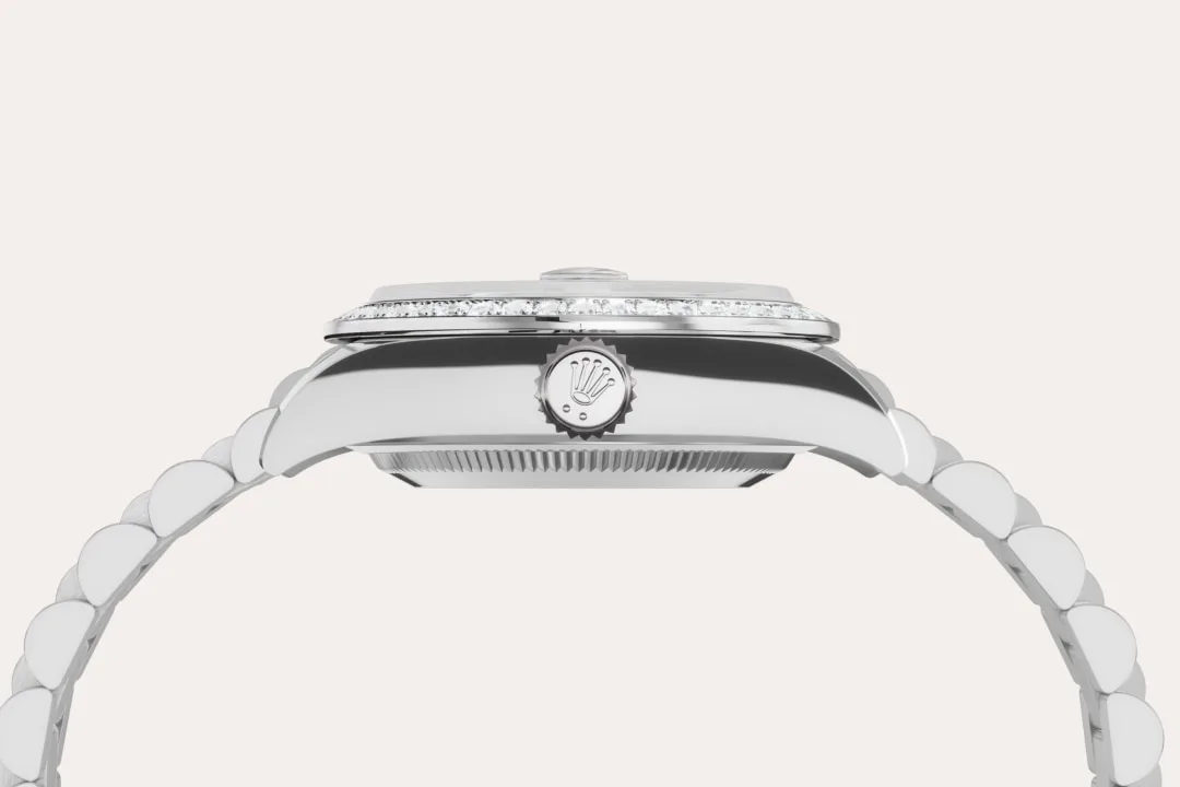 Rolex Lady-Datejust in 18 ct white gold M279139RBR-0002- Montecristo Jewellers Rolex Lady-Datejust in 18 ct white gold M279139RBR-0002- Montecristo Jewellers