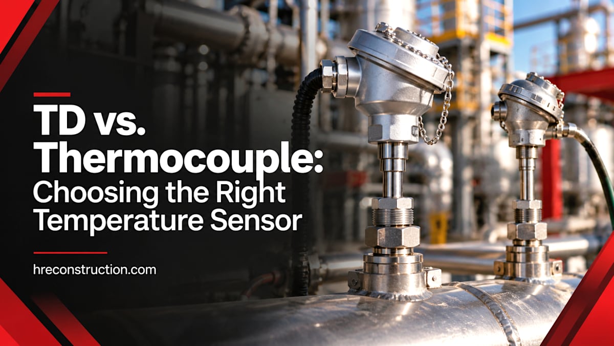 RTD vs. Thermocouple: Choosing the Right Temperature Sensor