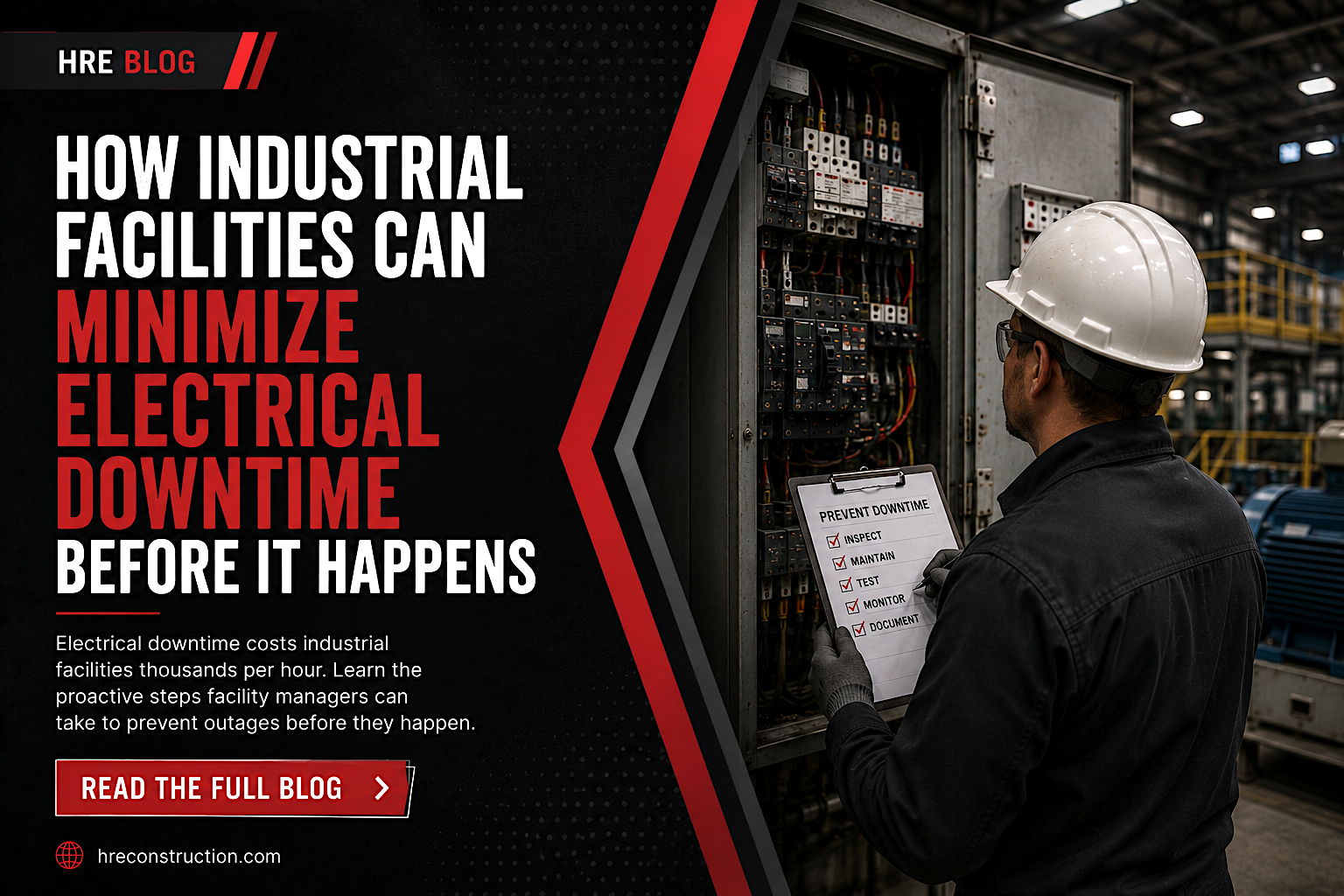 How Industrial Facilities Can Minimize Electrical Downtime Before It Happens