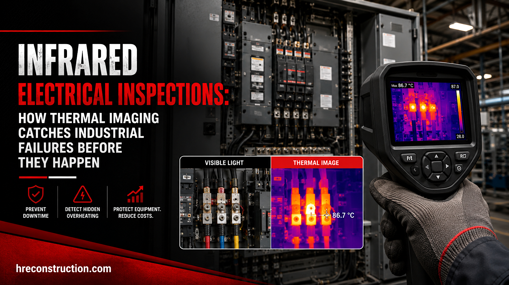 Infrared Electrical Inspections: How Thermal Imaging Catches Industrial Failures Before They Happen