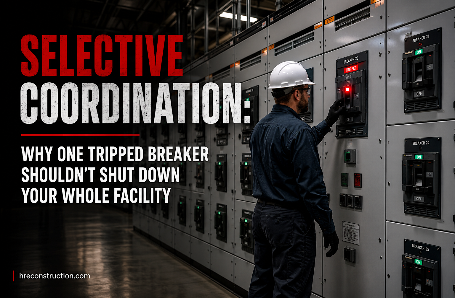 Selective Coordination: Why One Tripped Breaker Shouldn't Shut Down Your Whole Facility