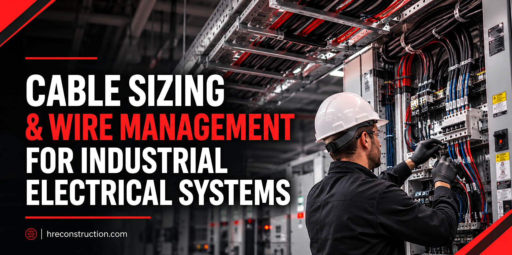 Cable Sizing and Wire Management for Industrial Electrical Systems