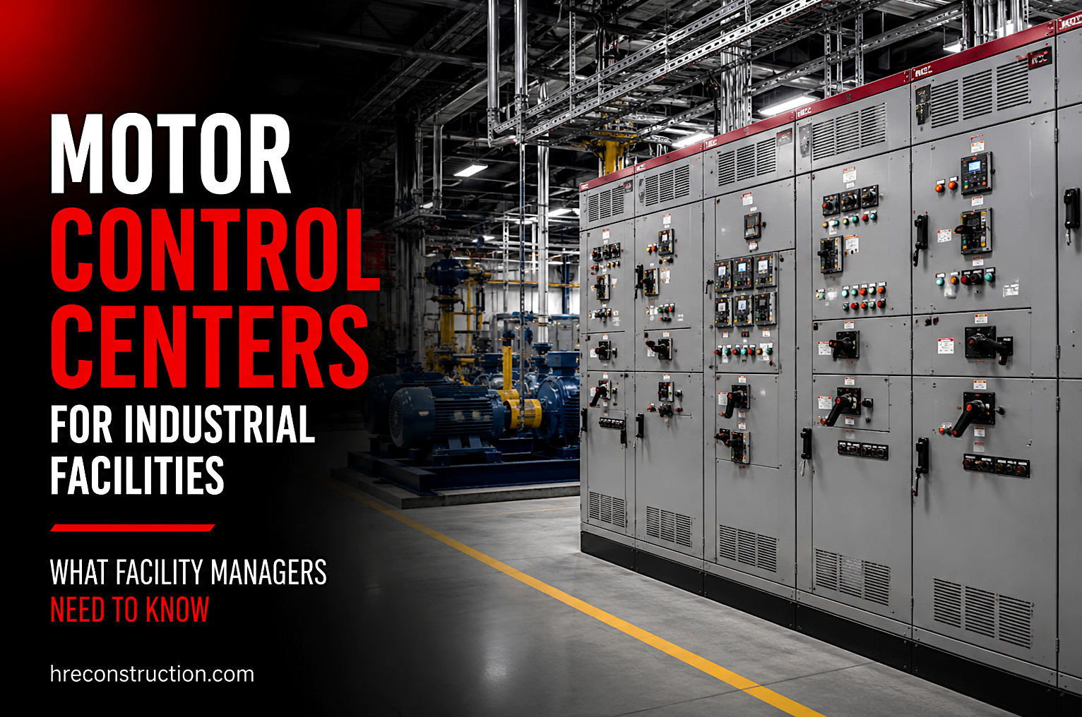 Motor Control Centers in Industrial Facilities: What Facility Managers Need to Know