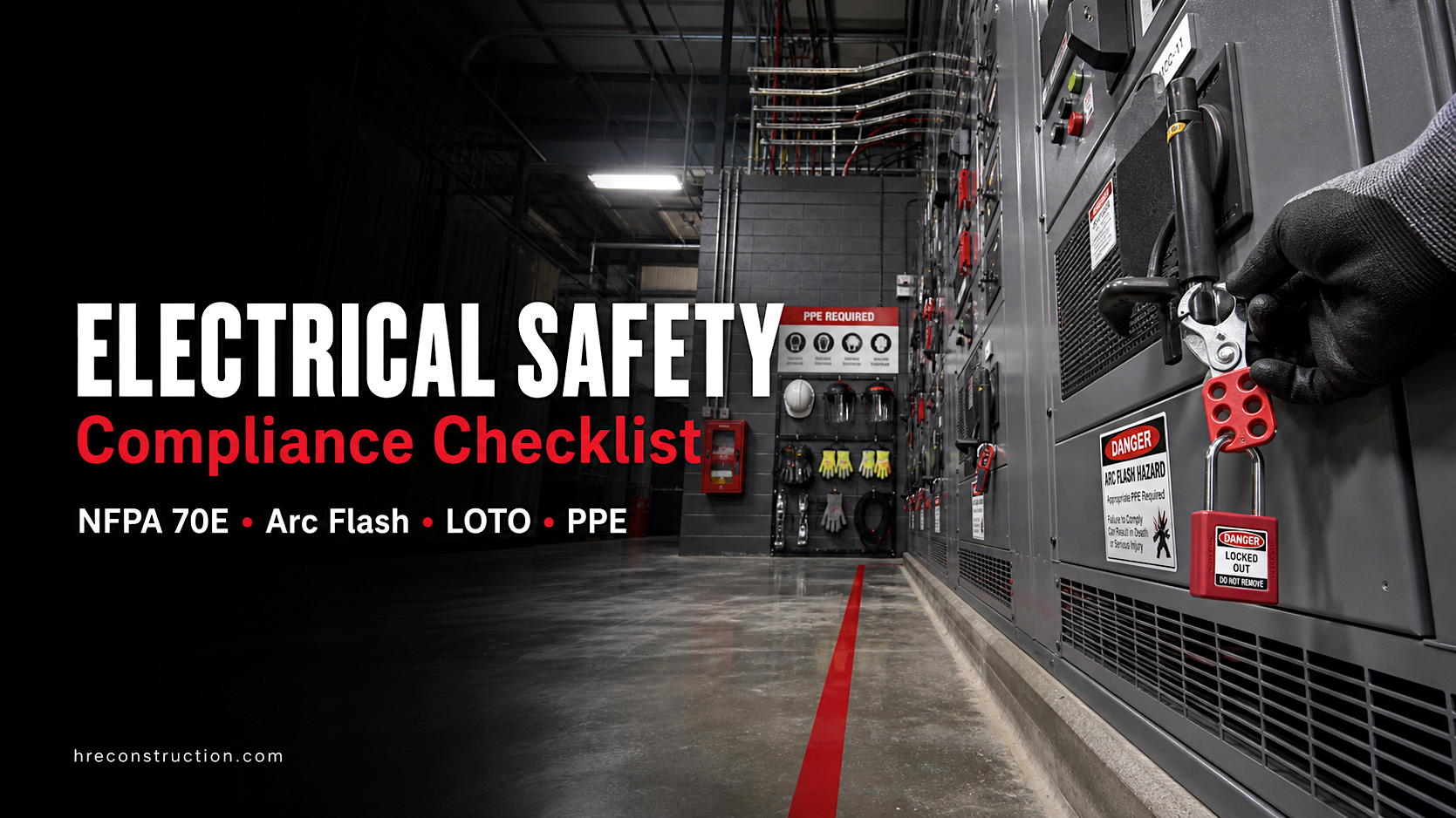 Electrical Safety Compliance Checklist for Industrial Facilities