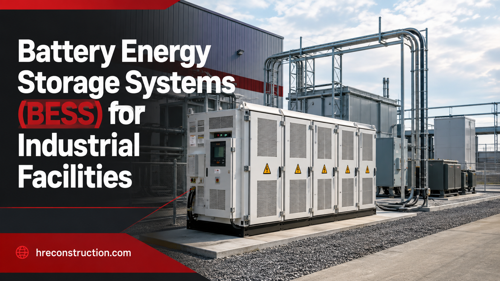 Battery Energy Storage Systems (BESS) for Industrial Facilities