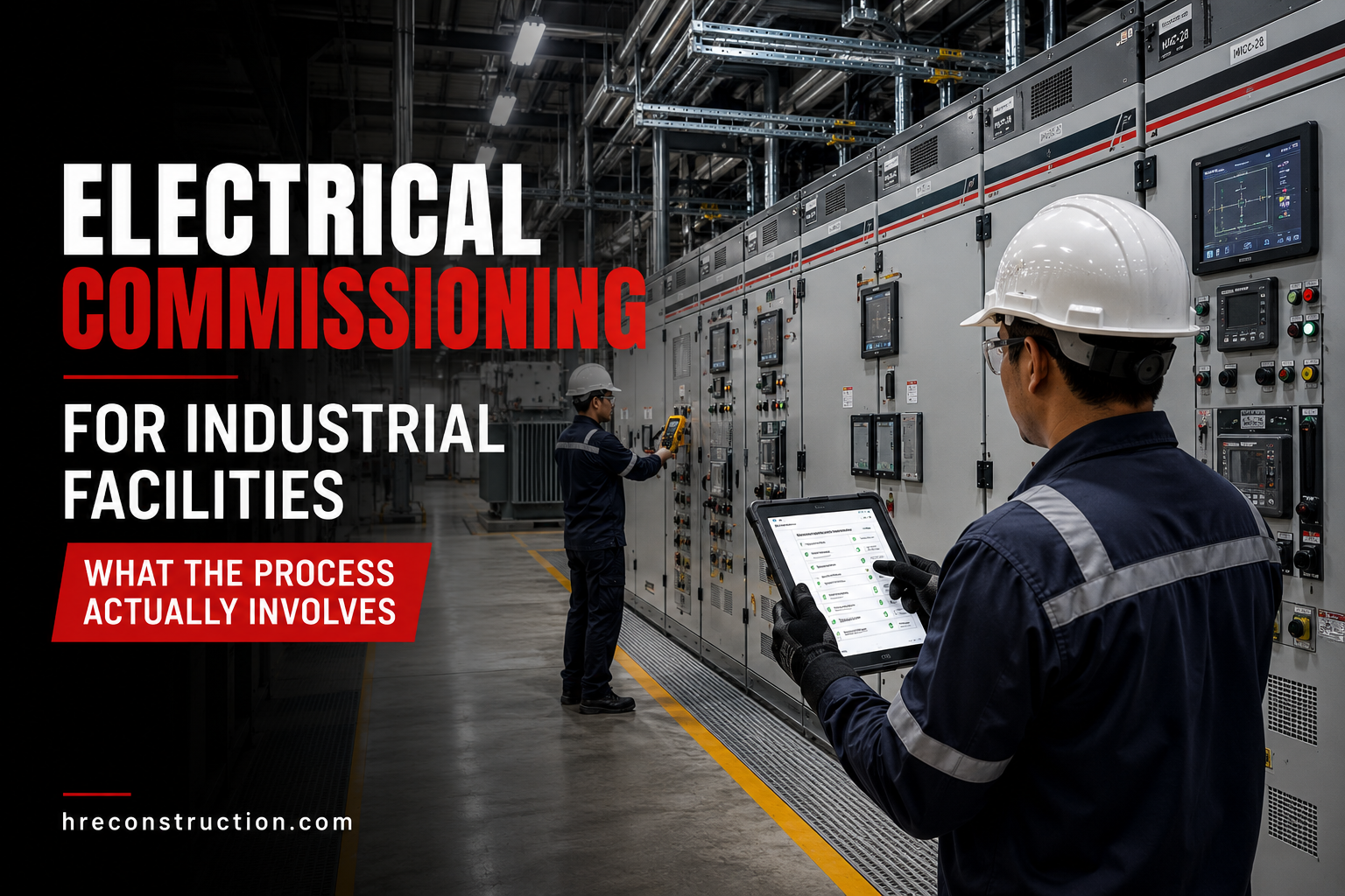 Electrical Commissioning for Industrial Facilities: What the Process Actually Involves