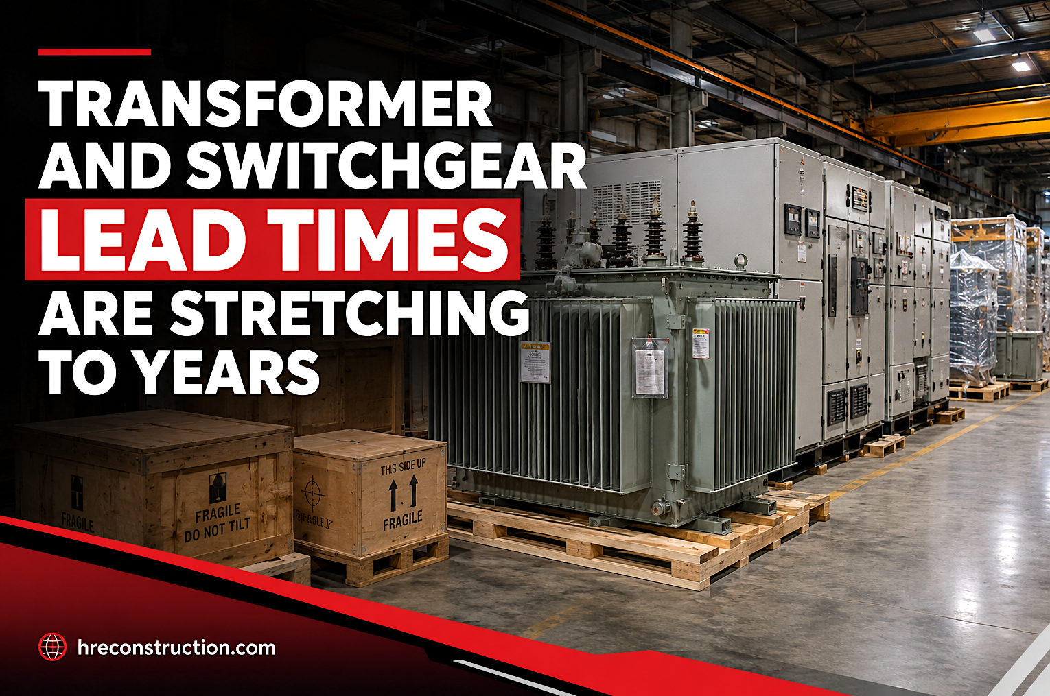 Transformer and Switchgear Lead Times Are Stretching to Years: What It Means for Your Next Electrical Project