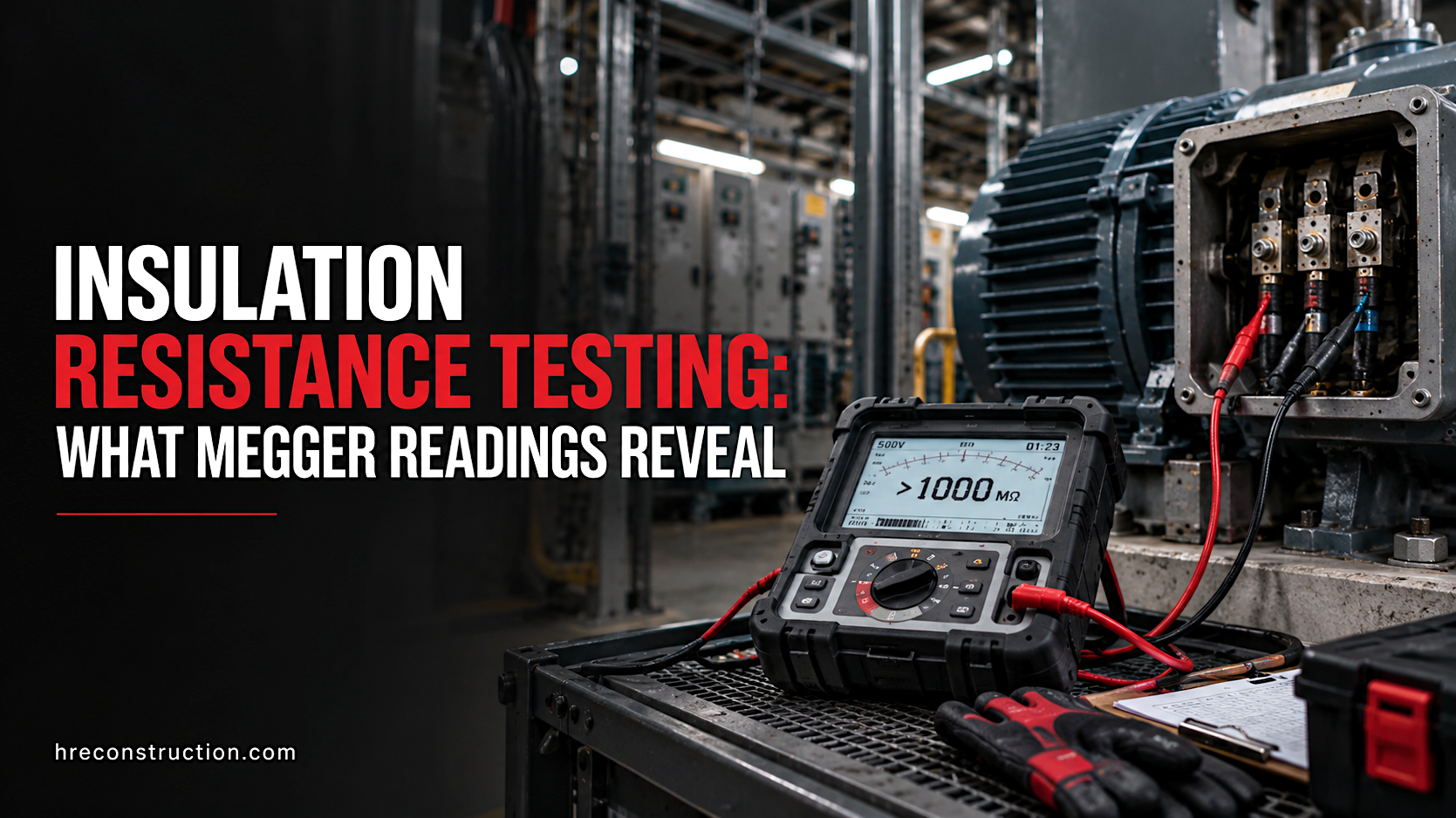 Insulation Resistance Testing: What Megger Readings Reveal