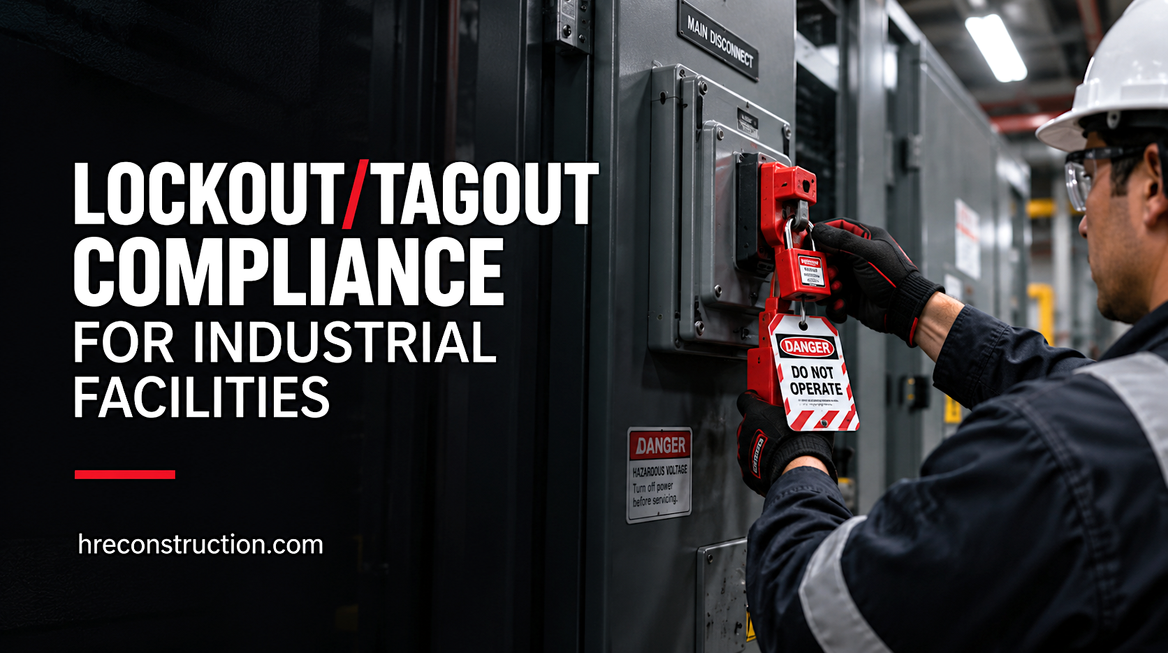 Lockout/Tagout Compliance for Industrial Facilities