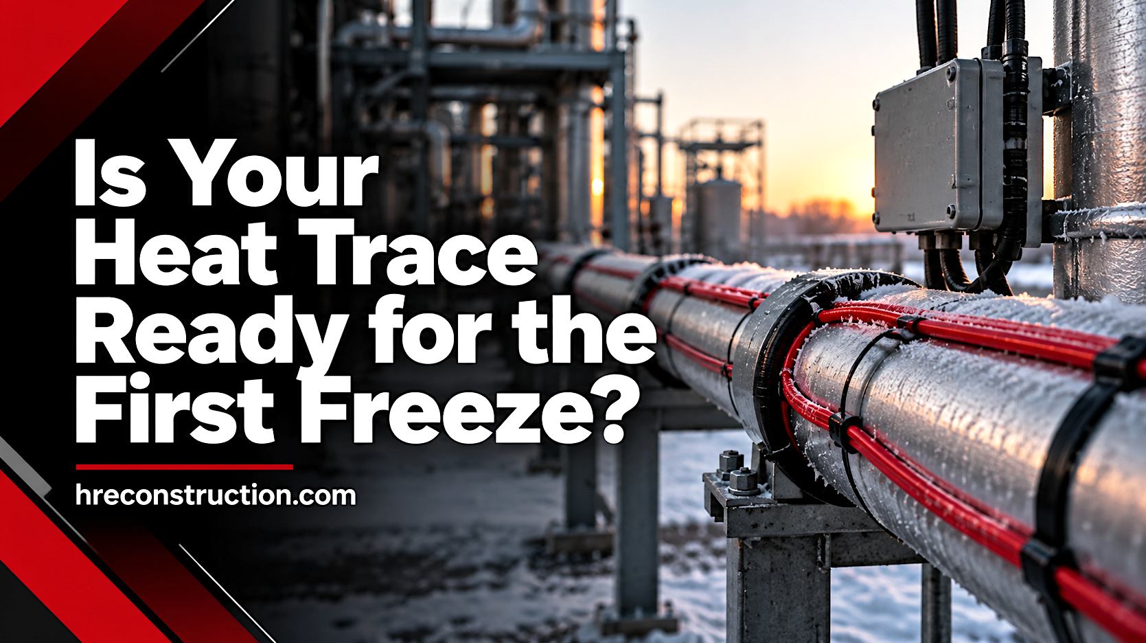 Is Your Heat Trace Ready for the First Freeze?