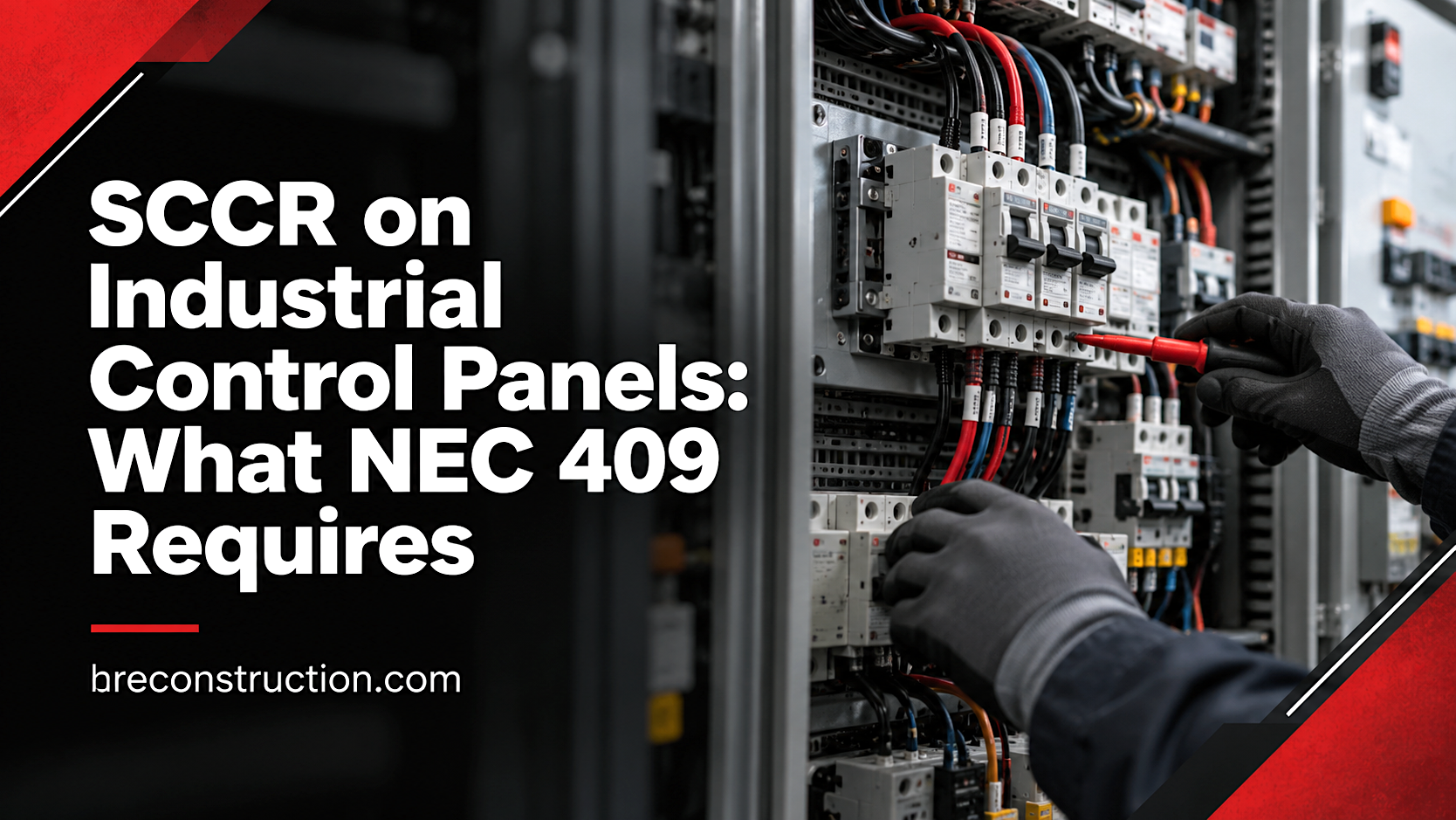 SCCR on Industrial Control Panels: What NEC 409 Requires