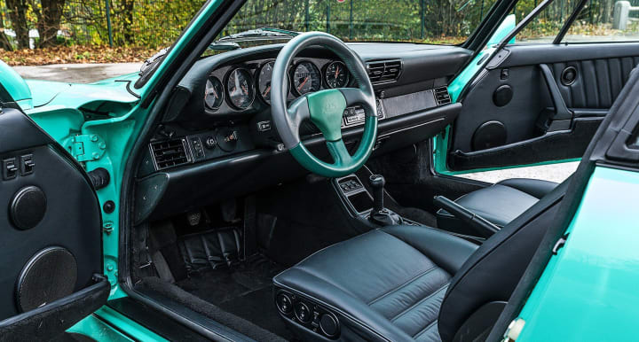 This factory-mileage Porsche 964 Turbo WLS is a breath of minty-fresh air
