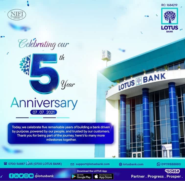 LOTUS Bank Marks Five Years of Ethical Banking, Innovation, and Customer-Centered Growth