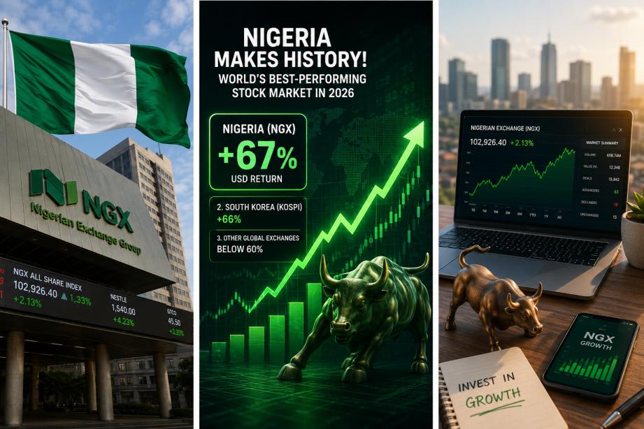 Nigeria Beats South Korea to Become the World's Best-Performing Stock Market in 2026: What's Driving the Historic Rally?
