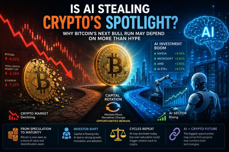 Is AI Stealing Crypto's Spotlight? Why Bitcoin's Next Bull Run May Depend on More Than Hype
