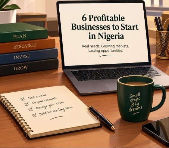 6 Profitable Businesses to Start in Nigeria