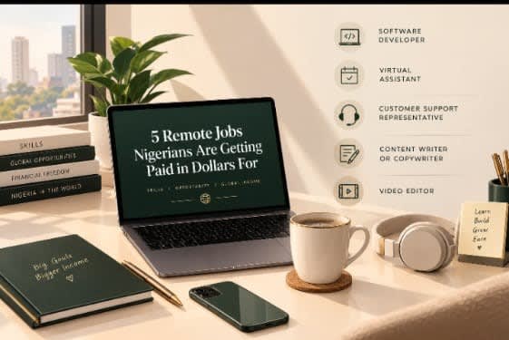 5 Remote Jobs Nigerians Are Getting Paid in Dollars For