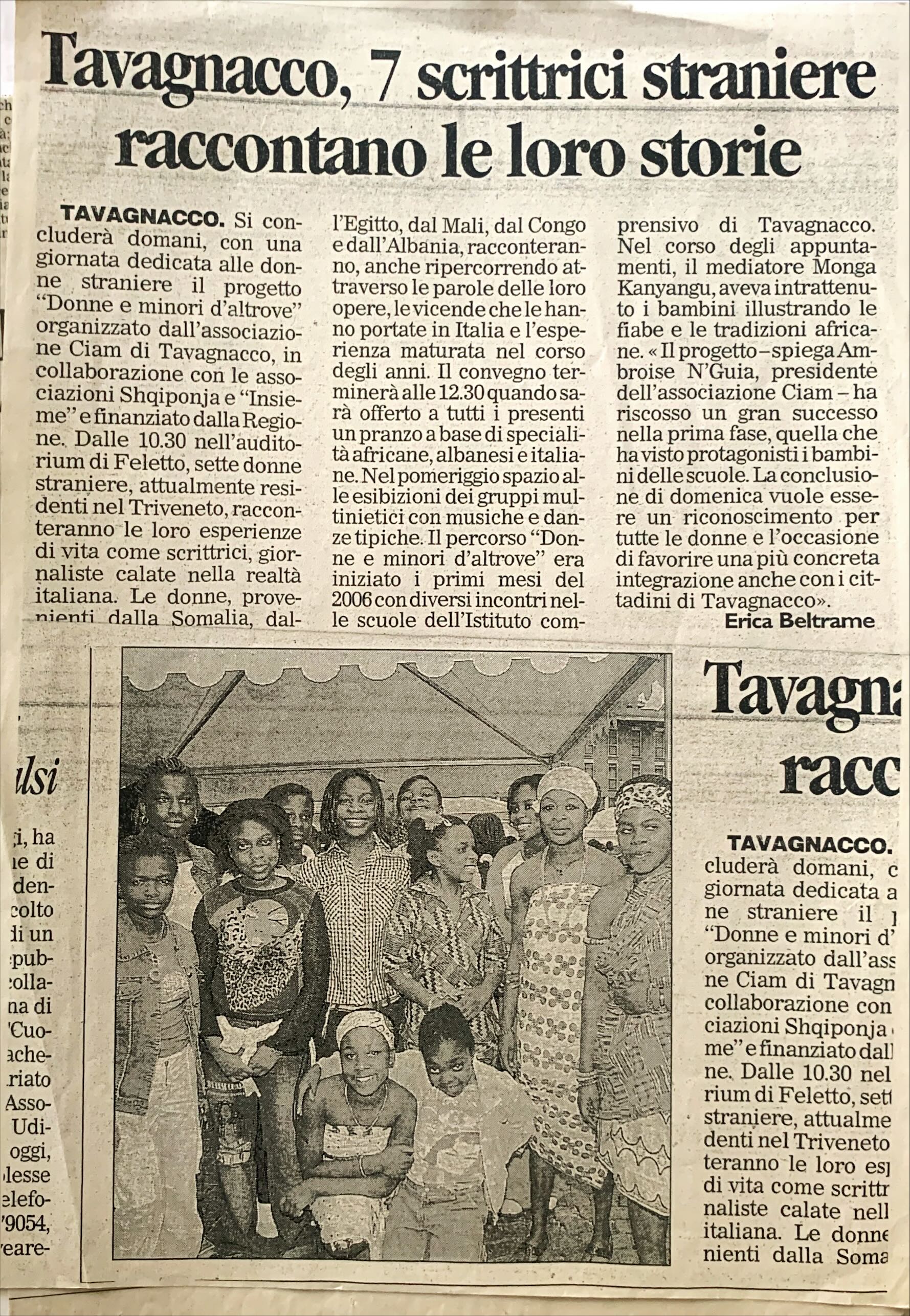Ambroise Adon N'guia è arrivato in Italia dalla Costa d'Avorio nel 1984