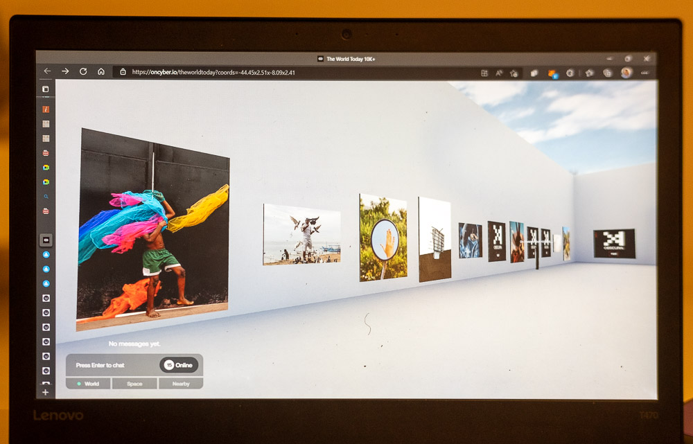 the word today 10+  exhibition by neec nonso