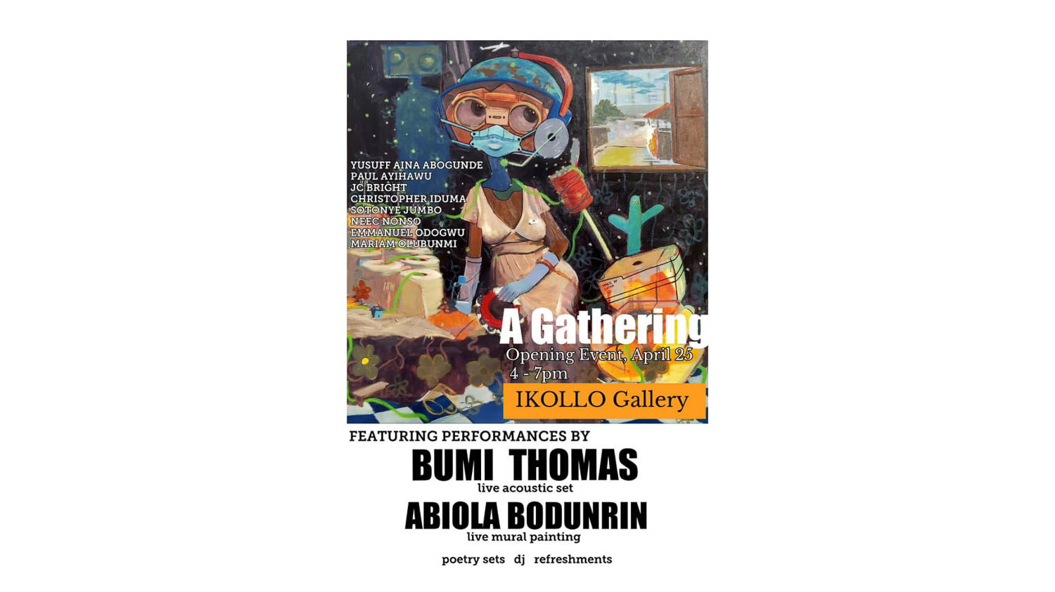 a gathering exhbition by neec nonso