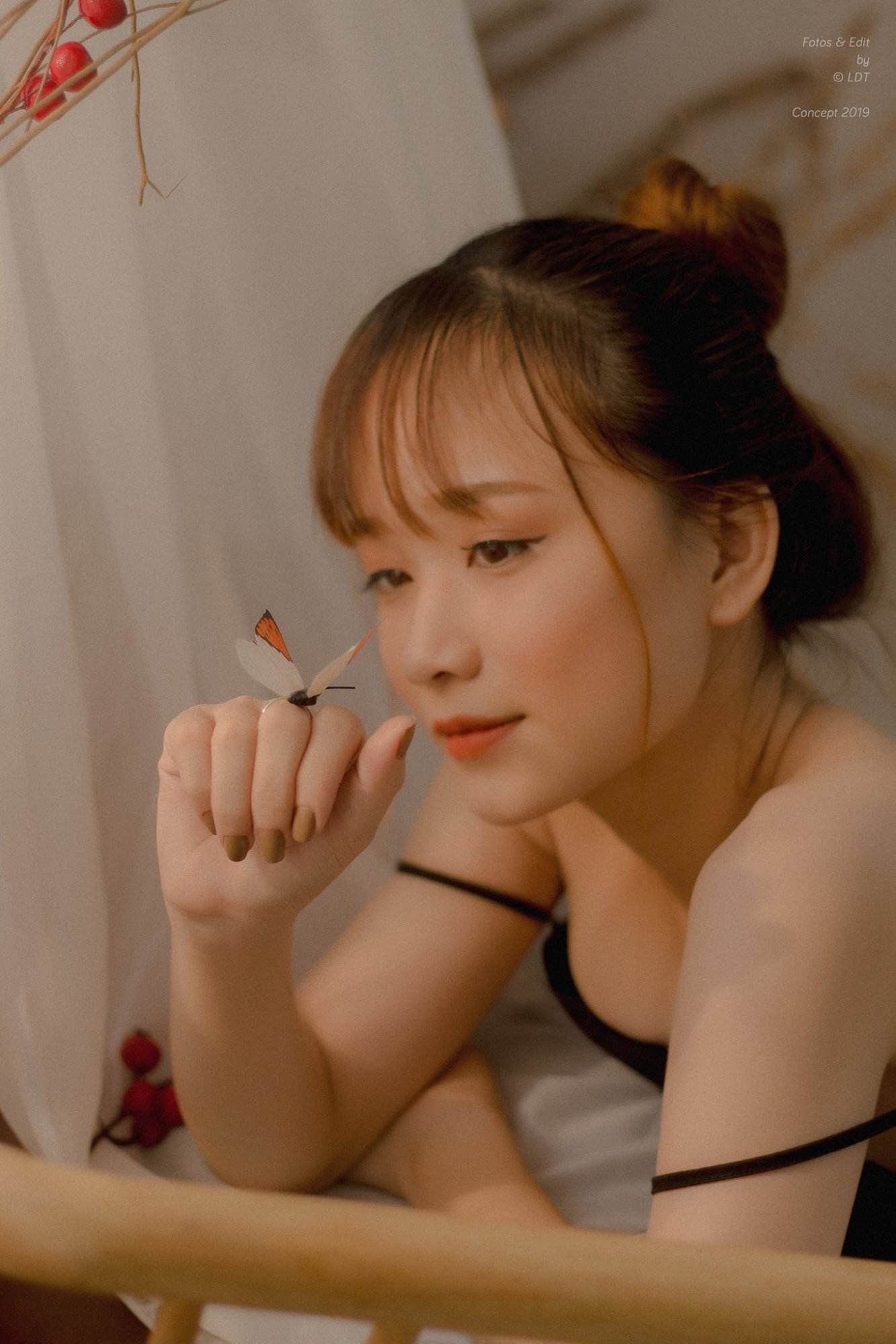 Nàng thơ đón nắng chiều