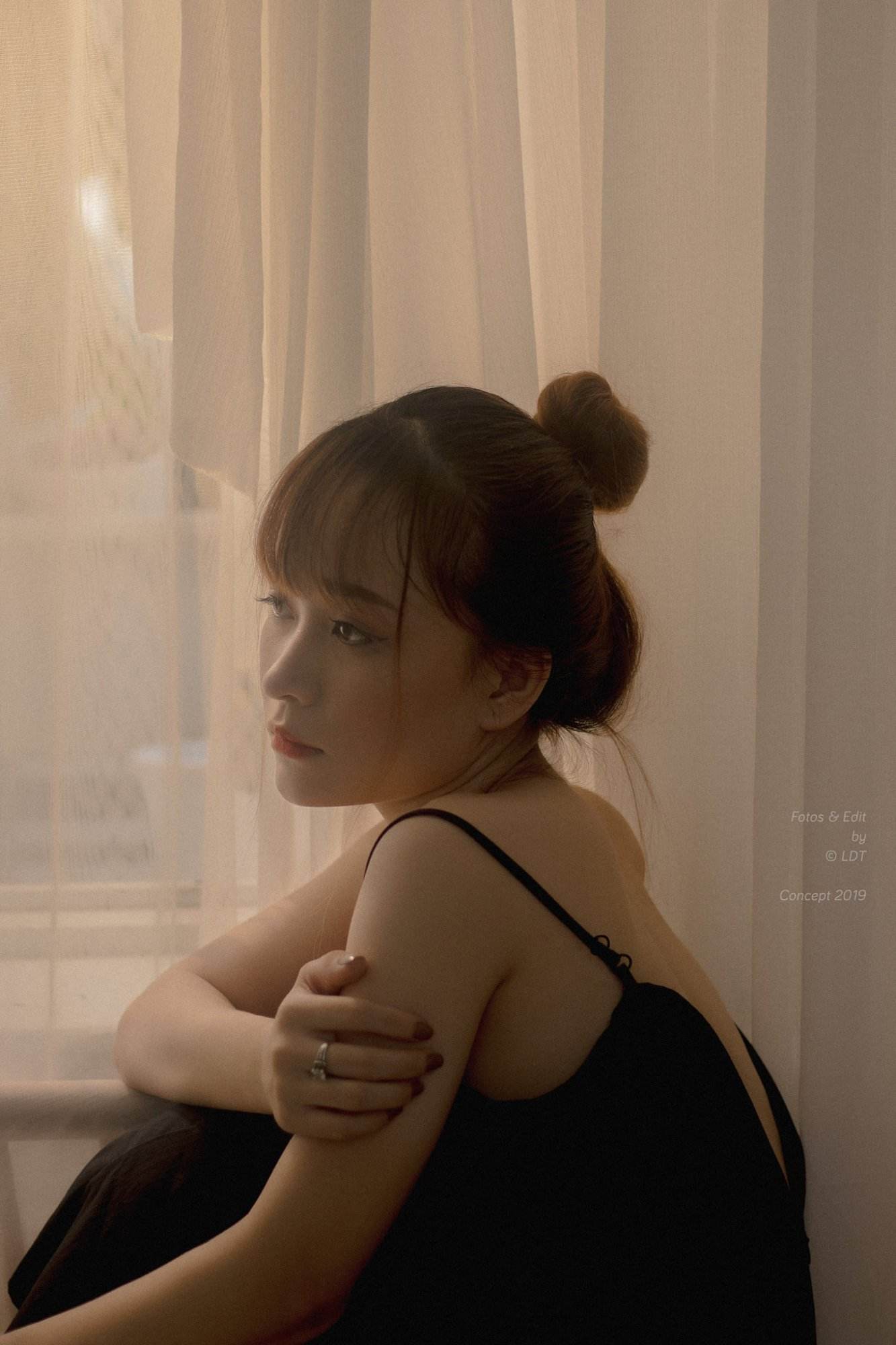 Nàng thơ đón nắng chiều