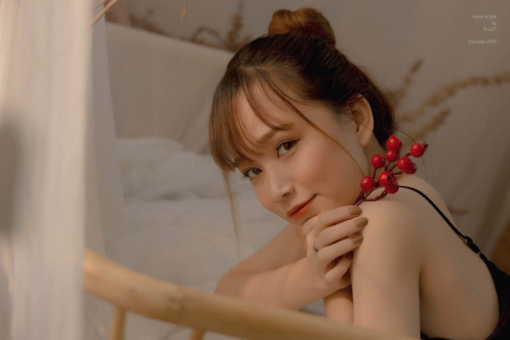 Nàng thơ đón nắng chiều