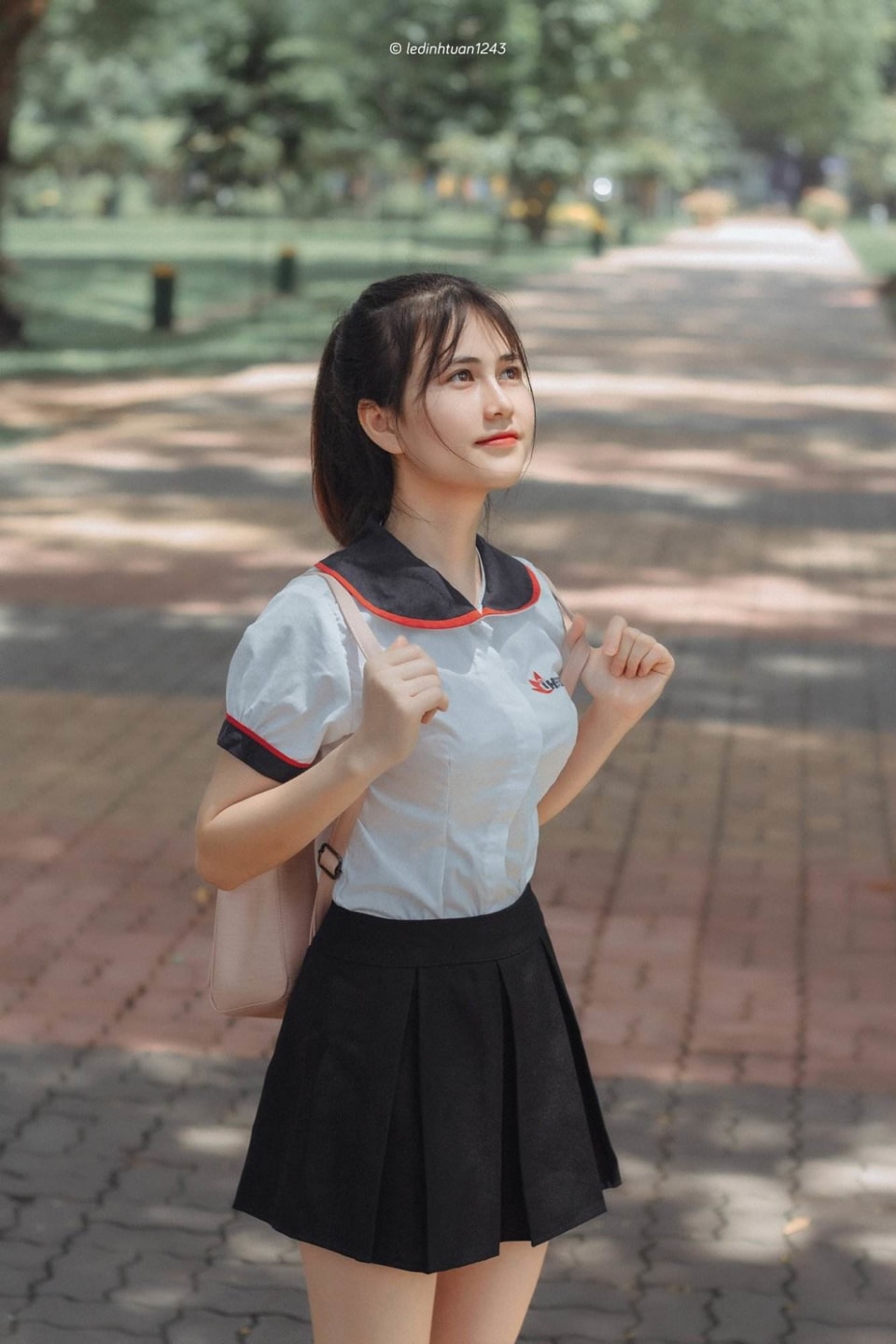 Niên học mới với em IUH - mod Su Si - Đồng Phục - LDTPhotos