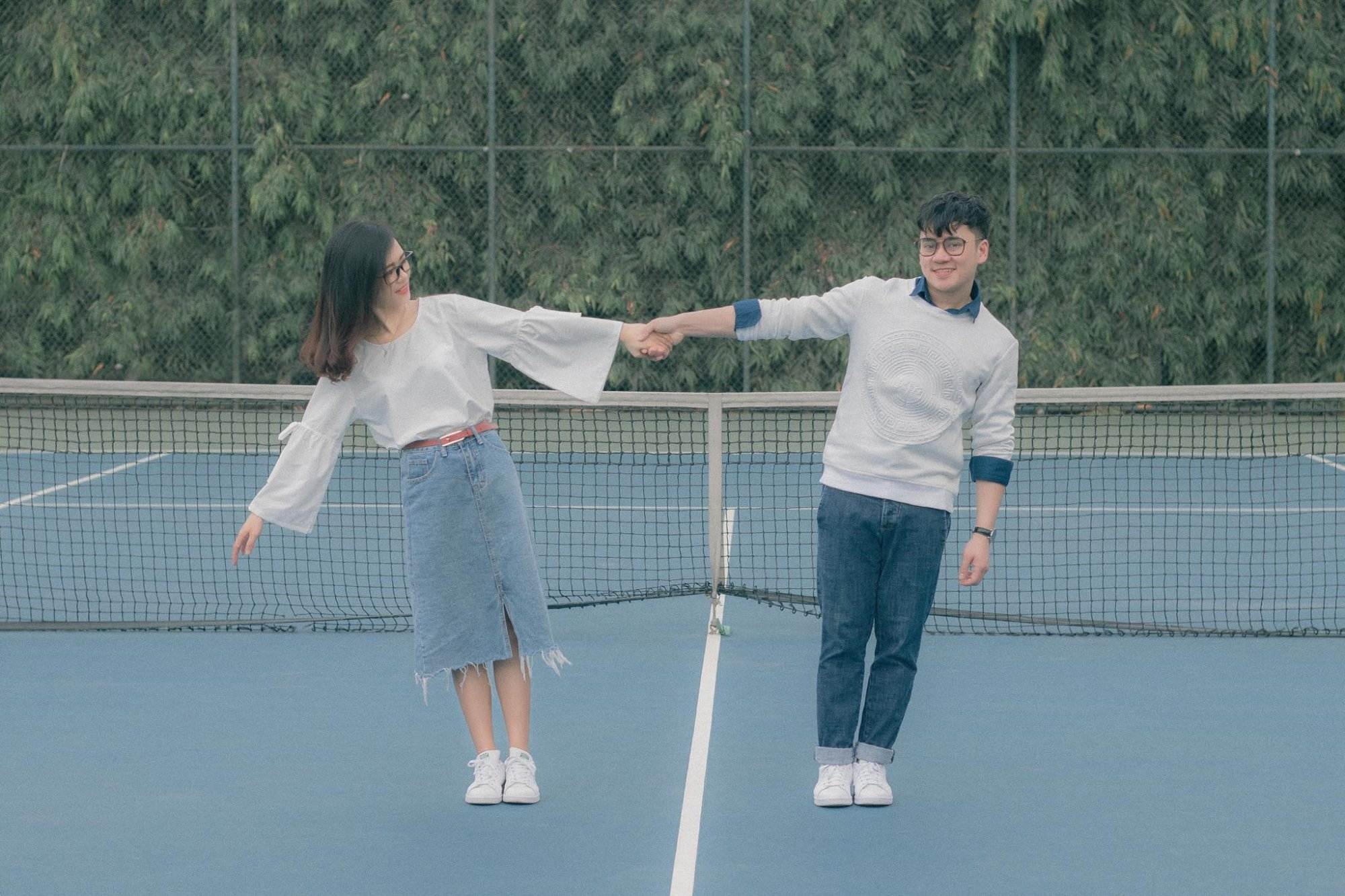 Tình yêu không giới hạn Việt Nam – Pháp | Couple Tennis
