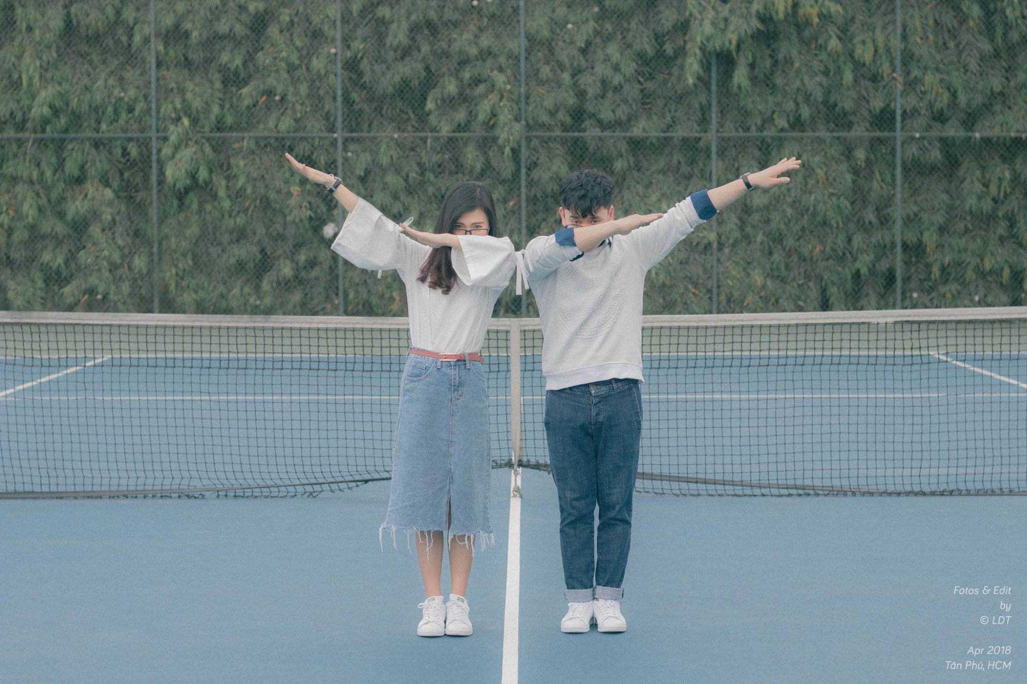 Tình yêu không giới hạn Việt Nam – Pháp | Couple Tennis