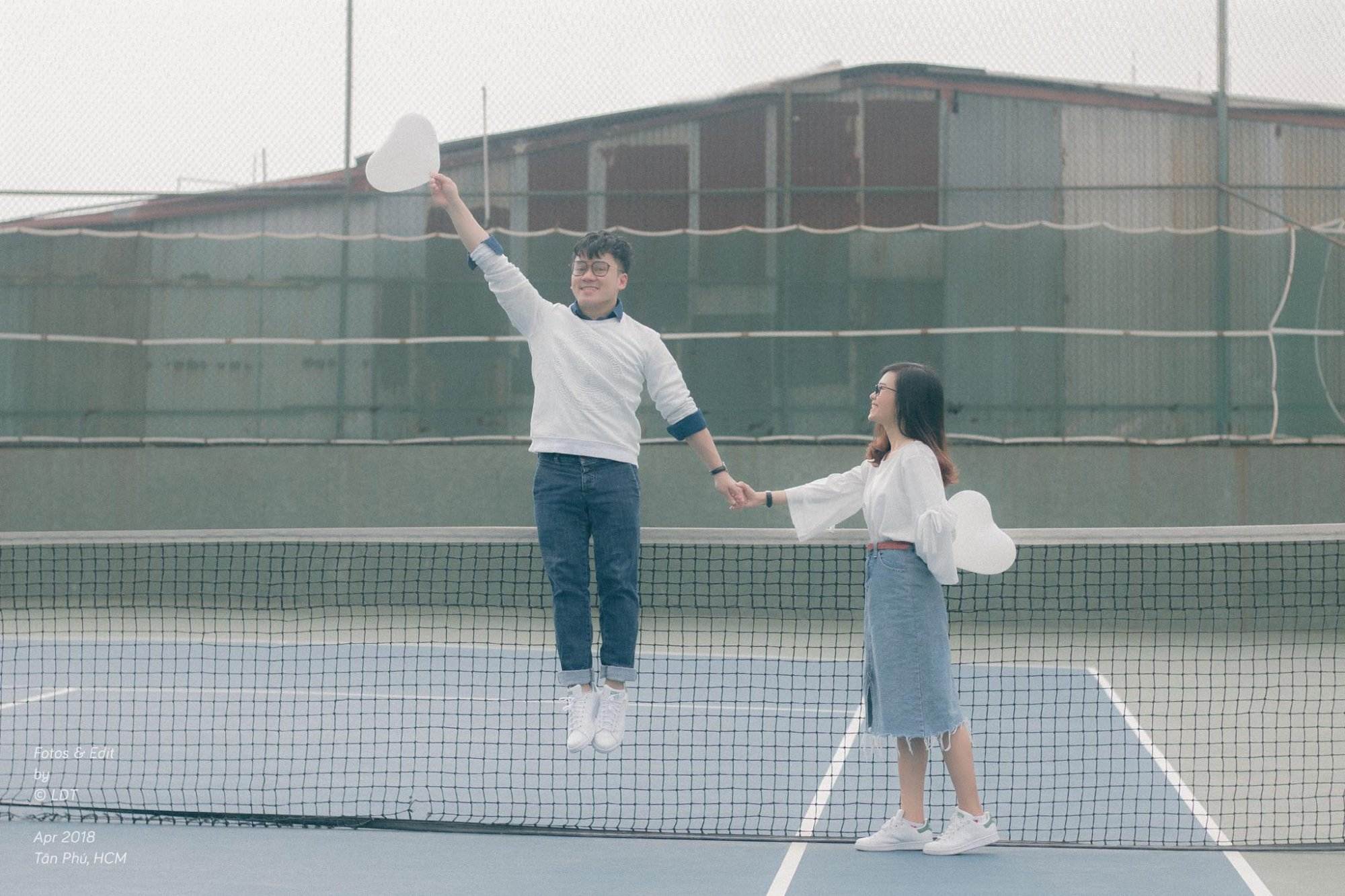 Tình yêu không giới hạn Việt Nam – Pháp | Couple Tennis