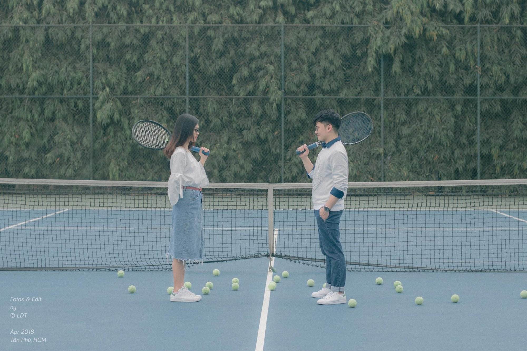 Tình yêu không giới hạn Việt Nam – Pháp | Couple Tennis