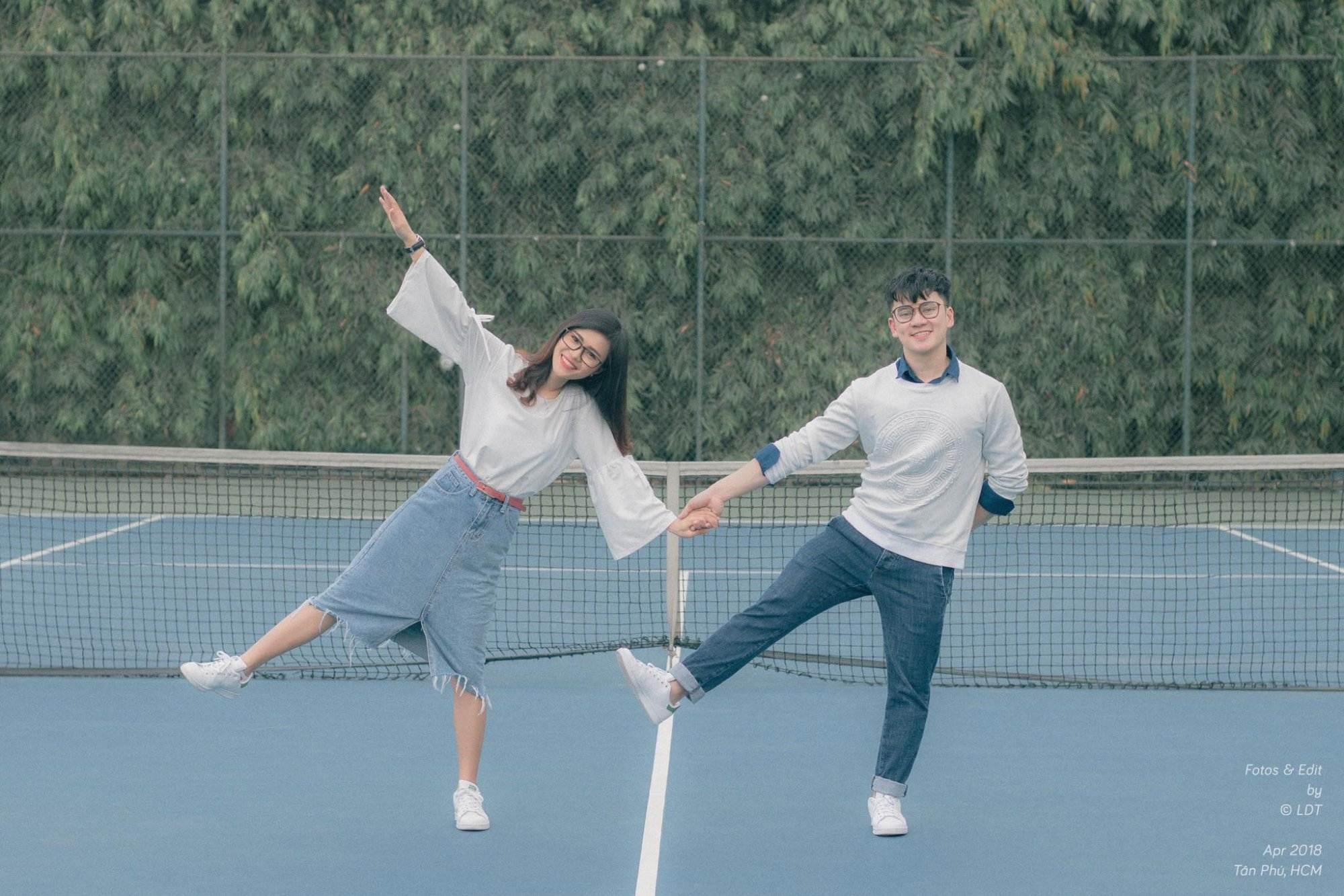 Tình yêu không giới hạn Việt Nam – Pháp | Couple Tennis
