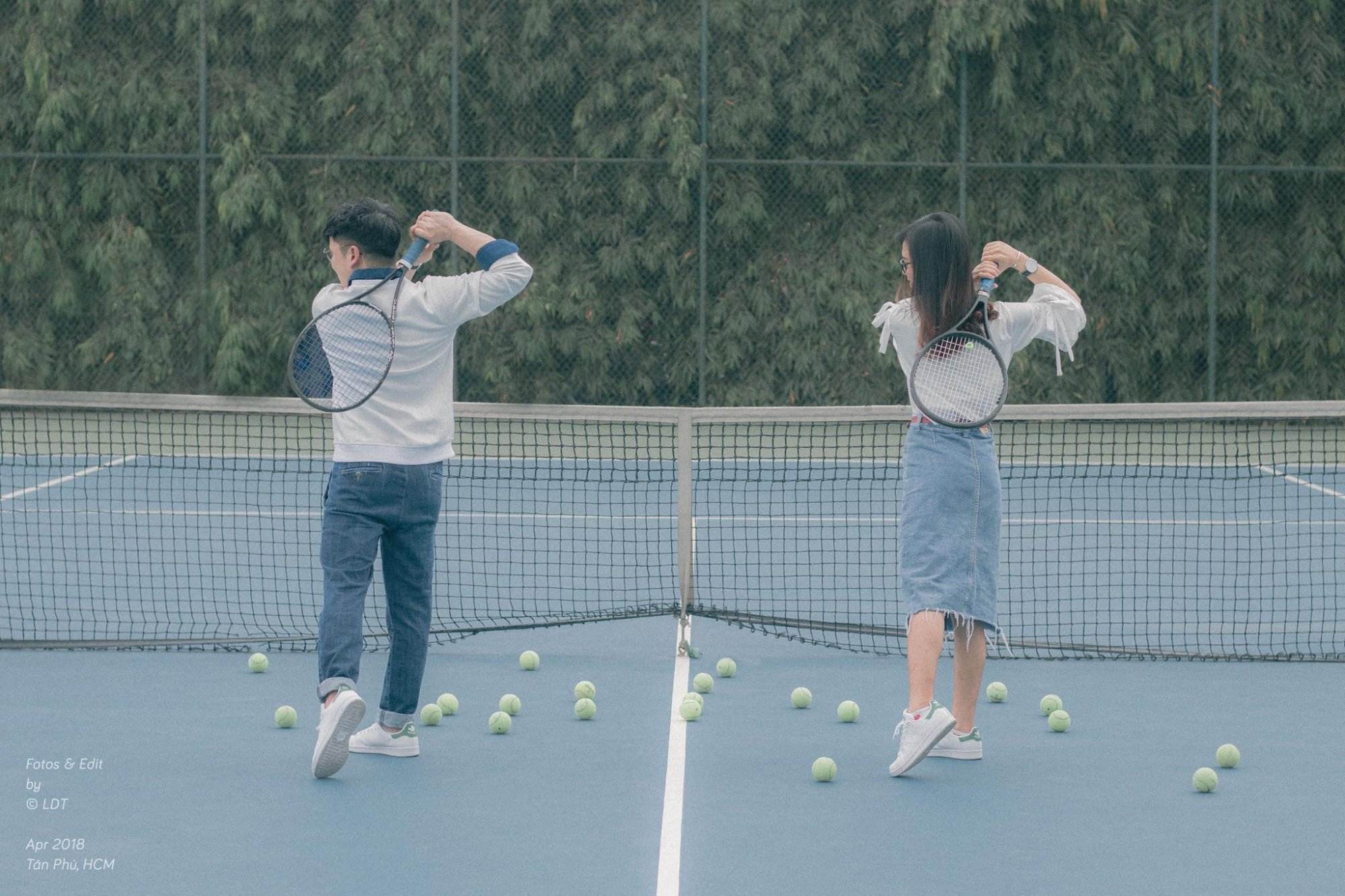 Tình yêu không giới hạn Việt Nam – Pháp | Couple Tennis