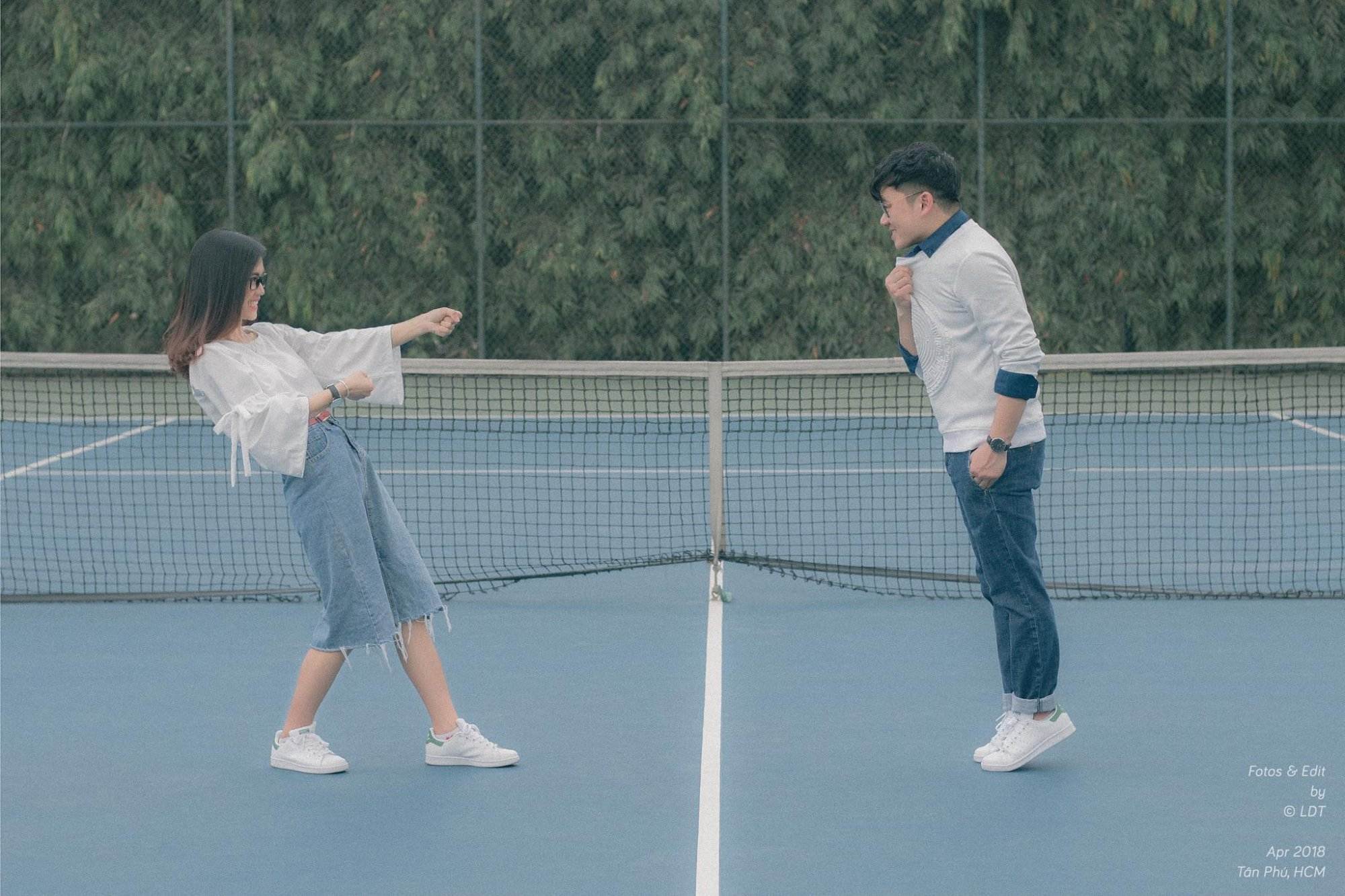 Tình yêu không giới hạn Việt Nam – Pháp | Couple Tennis