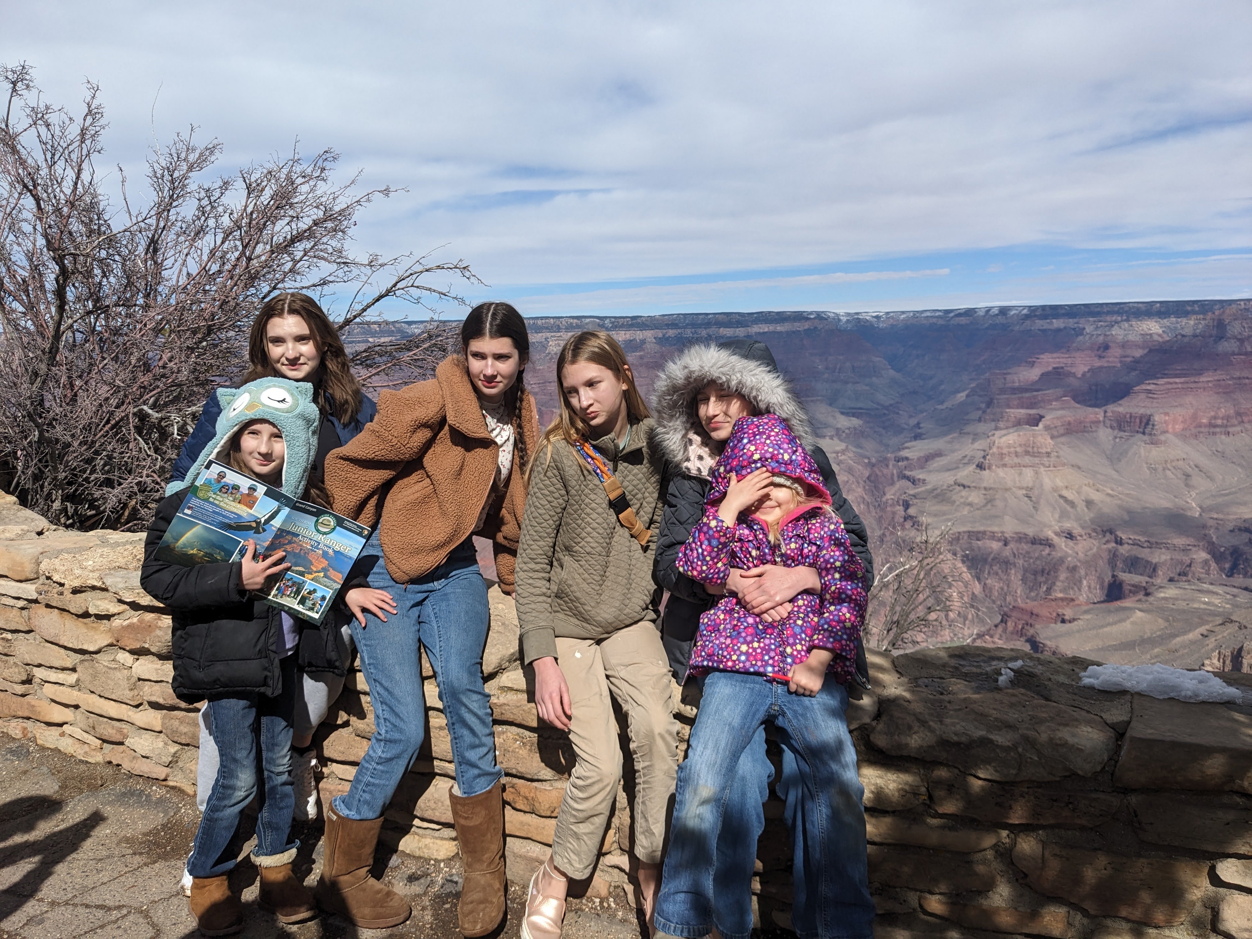 The Girls at the Grand Canyon