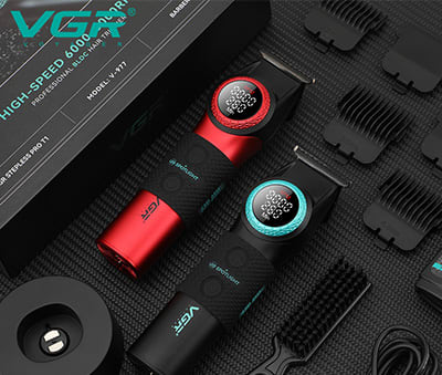 最高のホイルシェーバー バーバー電気ひげそりV-377 VGRサプライ-VGR