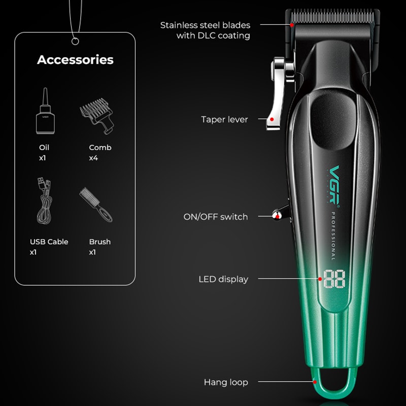 理髪バリカン カッターブレード V-662 ヘアーカッターキット-VGR-VGR