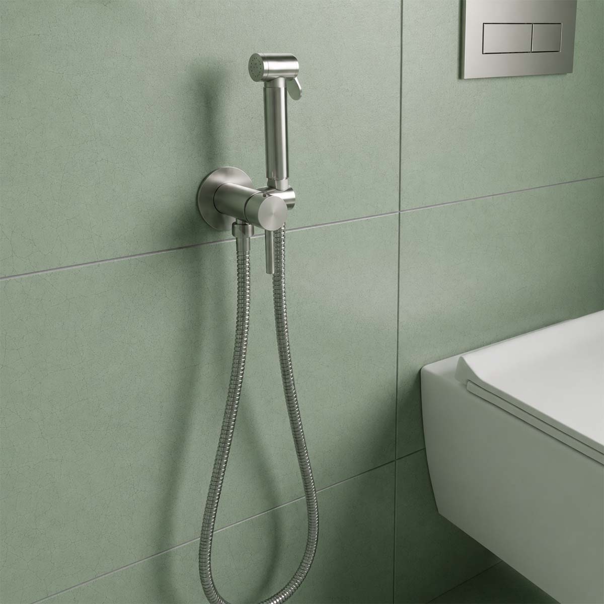 douche shower kit - stainless steel
