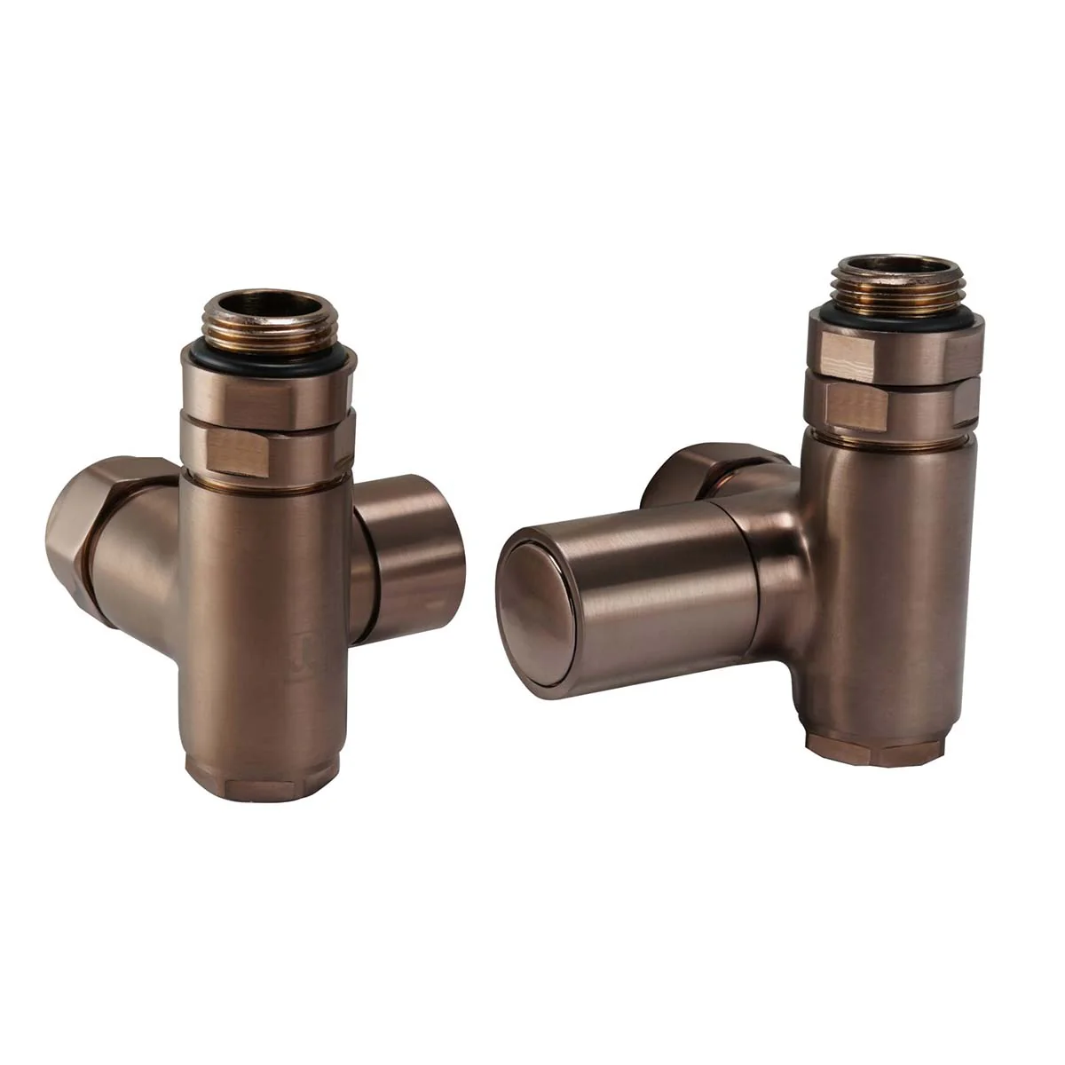 Bronze dual fuel radiator valves