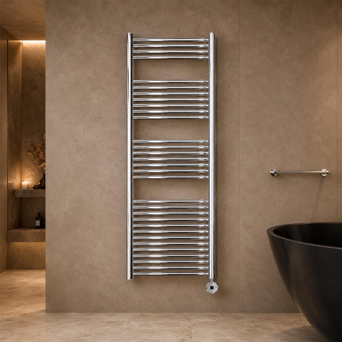 tall 1600mm electric towel warmer straight