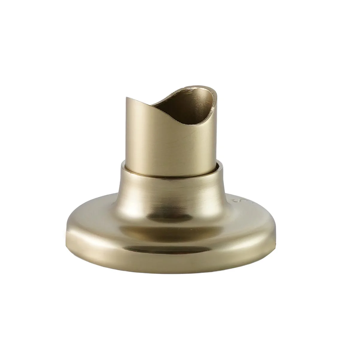 Thermostat element wire cover - Brushed brass finish