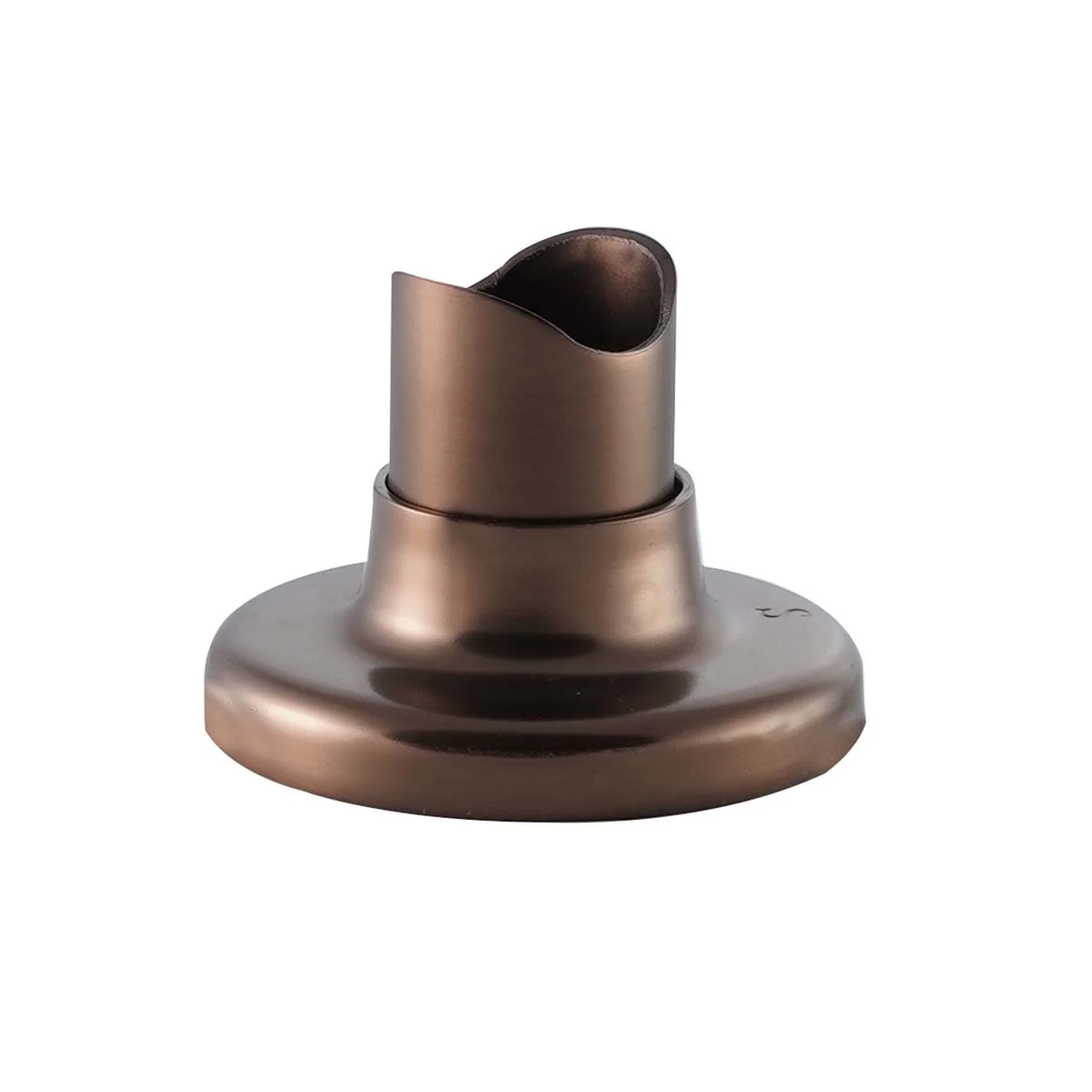 Brushed bronze thermostatic element wire cover