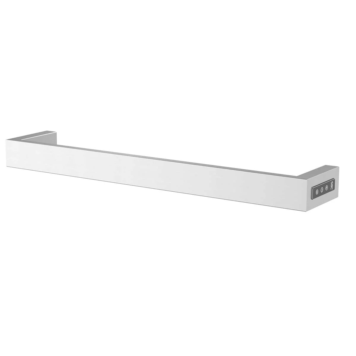 Stainless steel electric single towel rail radiator