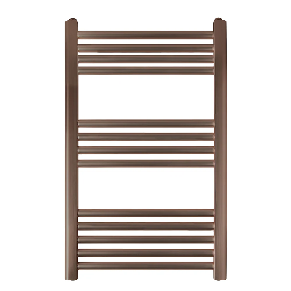 Brushed bronze 800mm x 400mm towel rail