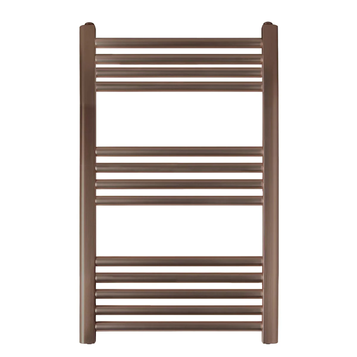 Small bathroom bronze towel rail