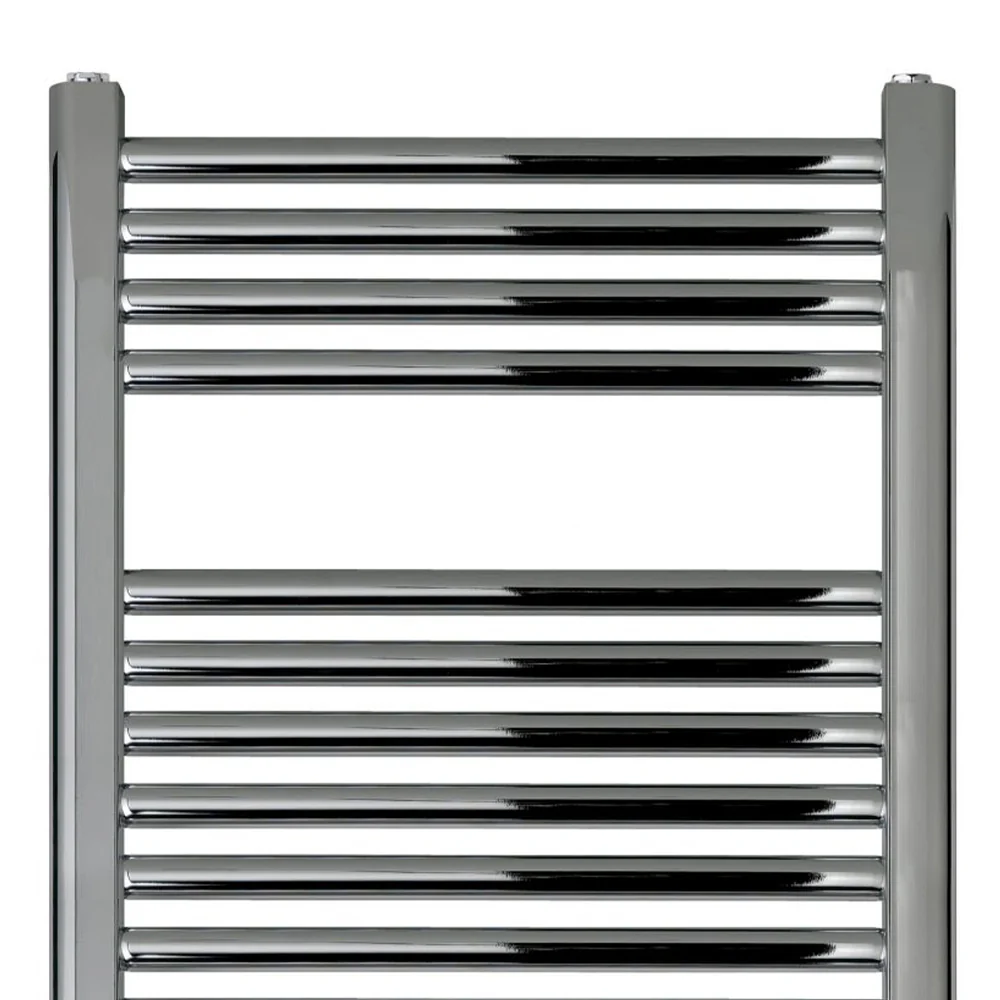 Chrome vertical towel radiator