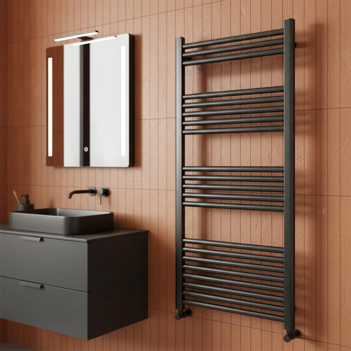 Black Towel Radiators