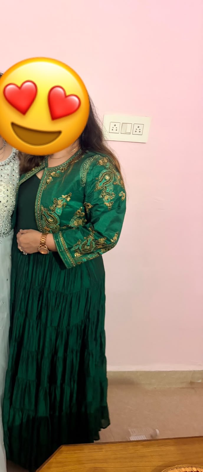 Green dress